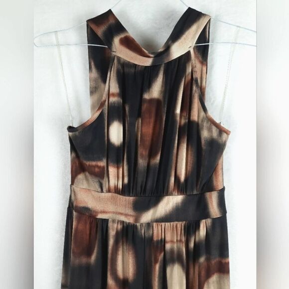 Wish Collection Backless Brown Halter dress - Picture 4 of 7